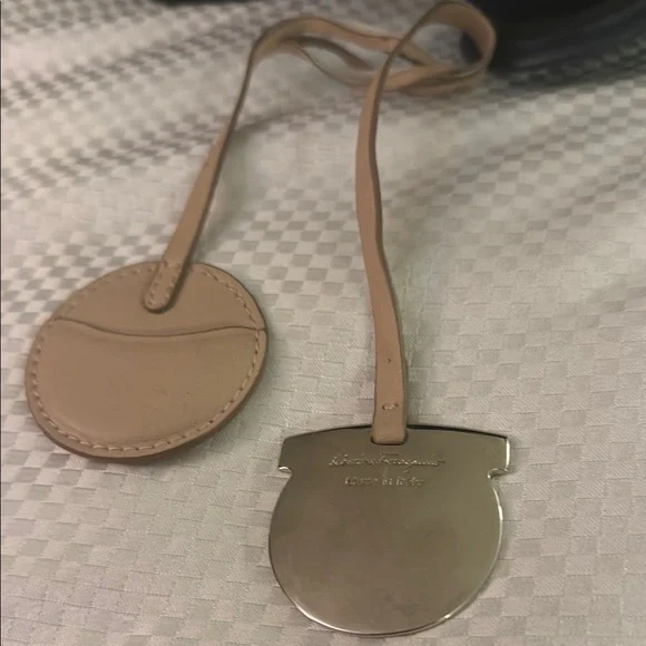 Salvatore Ferragamo Tan Leather Strap with Silver Accent - Picture 2 of 5